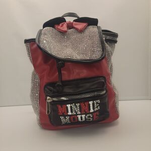 Disney Minnie Mouse Backpack Rhinestone Bling Mini Backpack‎ Purse